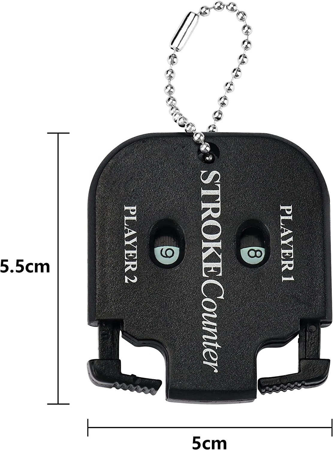 Mini Golf Stroke Shot Putt Tally Keeper Score Counter with Key Chain