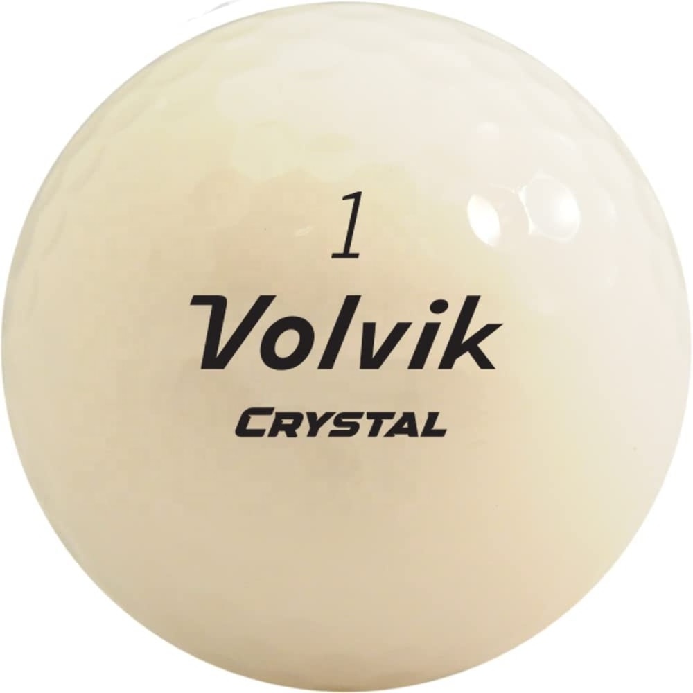 New custom logo colored Crystal Golf Balls