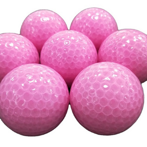 New custom logo colored Crystal Golf Balls