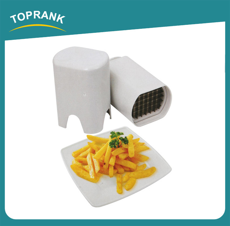 Toprank Easy Use One Step Potato French Fry Cutter Vegetable Fruit Potato Chipper French Fry Cutter