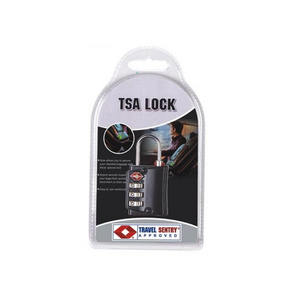 Toprank Cheap Black Safe TSA Approved Professional Luggage Small 3 Digital Combination TSA Code Lock Padlock