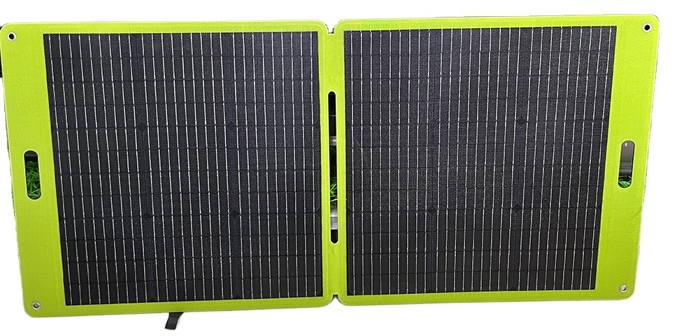 High Efficiency powerful thin light weight small solar pad 5W 18W 40W 100W 200W  USB 12VDC quick charging computer solar charger