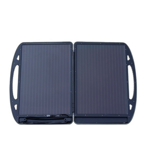 New solar amorphous suitcase Topray Solar 100W 200W 12V Cell Controller Solar Panel Phone PAD Charger Outdoor Battery Supply