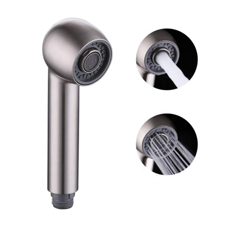 2 Functions ABS Plastic Water Tap Hand Shower Head  Rainfall Showerheads Flexible Kitchen Faucet