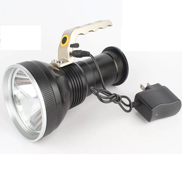 Portable Led Search Light 10 Watt 3.7v Aluminum Alloy ABS High Power Rechargeable  Led Portable Torch Light