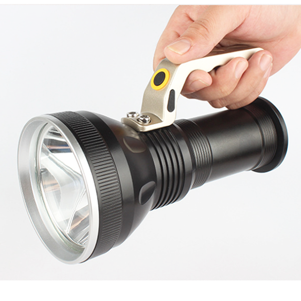 Portable Led Search Light 10 Watt 3.7v Aluminum Alloy ABS High Power Rechargeable  Led Portable Torch Light