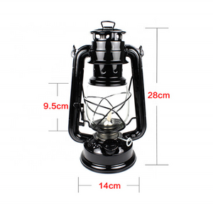 19/25/28/31cm Decorative Kerosene Oil  Lamps Family Emergency Light Field Windproof Portable Lantern Camping Light