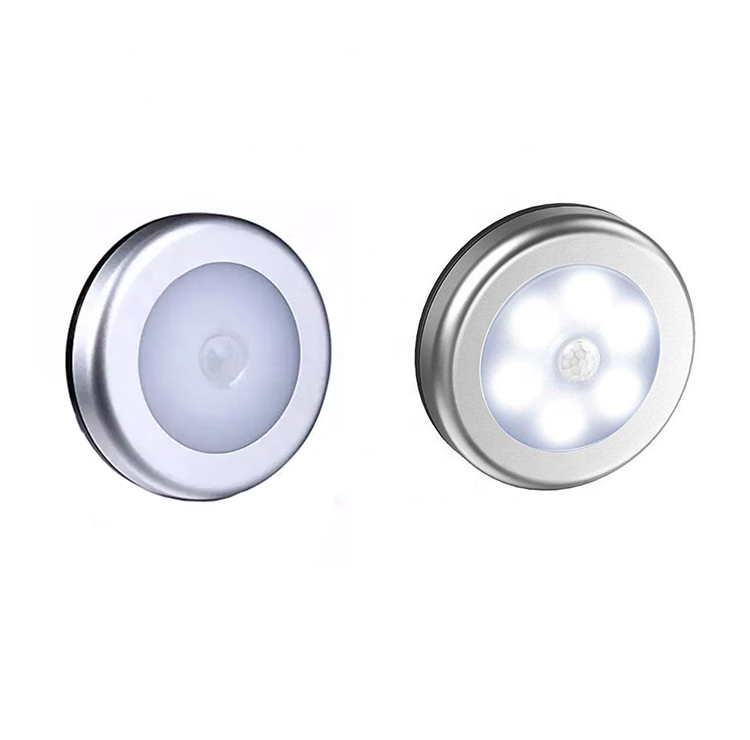 Wireless Cabinet Light 6 LED Motion Sensor Light Magnetic LED Night Lights for Bedroom Washroom