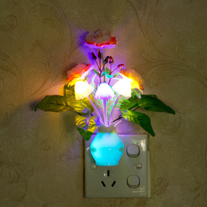 Plug in LED Night Light Color Changing Led Wall Light,Wall Decor Lights