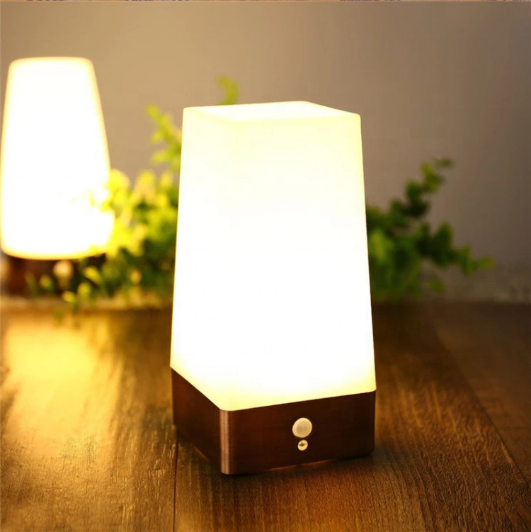 Indoor Battery-Operated Motion Led Sensor Night Light Portable Led Night Lamp for Kids Room, Hallway