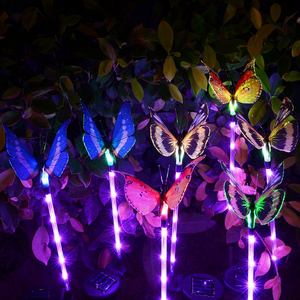 Solar Garden Lights,Led Solar Butterfly Lights Best Garden Decor Outdoor Decorative Solar Lights for Yard