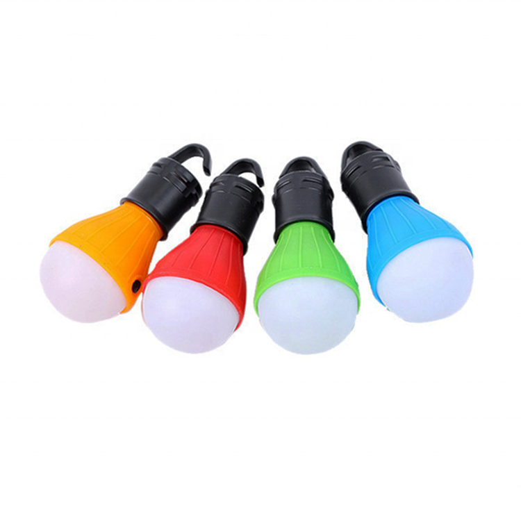 3 Modes LED Lantern Light Bulb Battery Powered Outdoor Camping Tent Lamp for Traveling Hiking