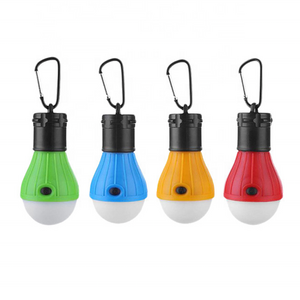 3 Modes LED Lantern Light Bulb Battery Powered Outdoor Camping Tent Lamp for Traveling Hiking