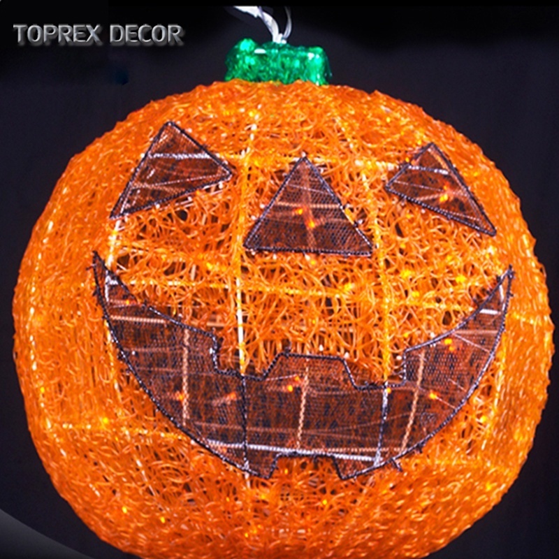 Professional factory pumpkin lantern led lights christmas halloween led lights