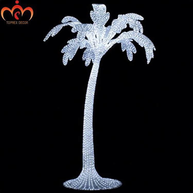 Excellent IP65 Outdoor Waterproof Holiday Event Decoration Palm Tree Light Artificial Led Lighted Coconut Tree