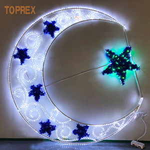 New Products IP65 Latern Kareem Lights Moon And Star Decoration For Ramadan