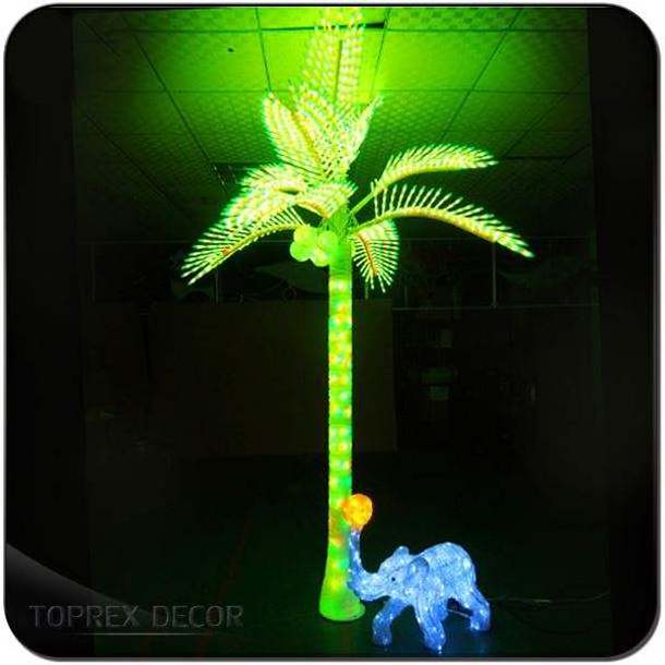 New product 3000LEDs lighted palm trees