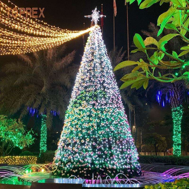 Decoracsi n Navide a Enorme Impermeable Al Aire Libre Luces De Navidad Para Arbol De Navidad Artificial