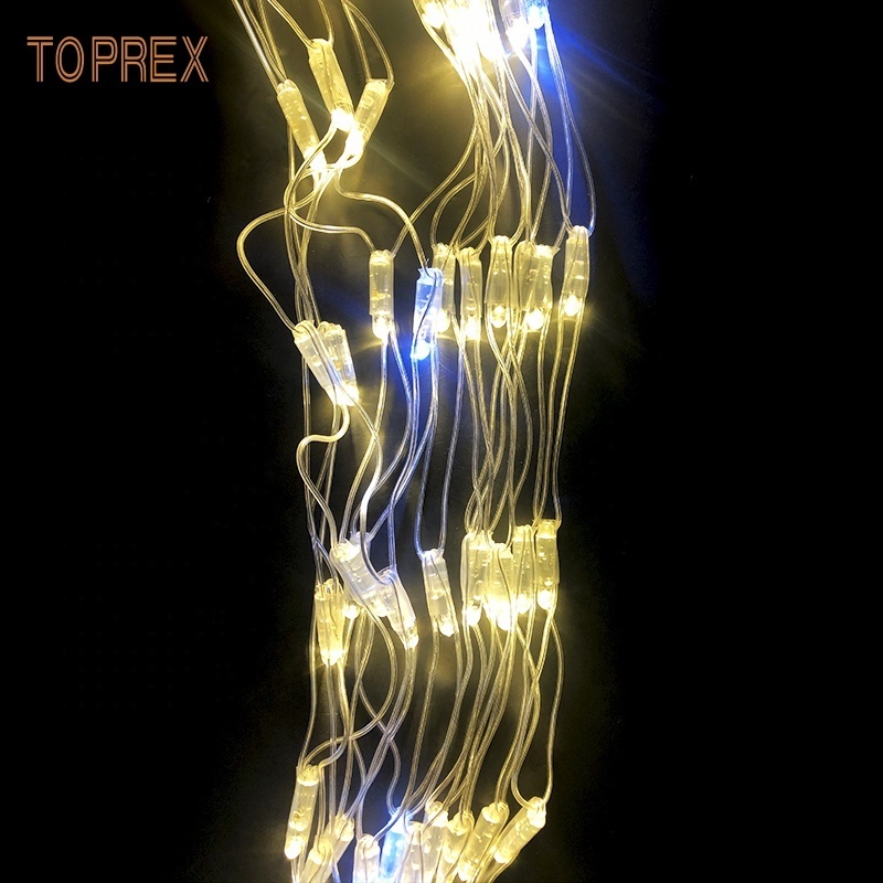 Toprex Outdoor Waterproof Connectable Mesh Fairy String Decorative Led Net Light