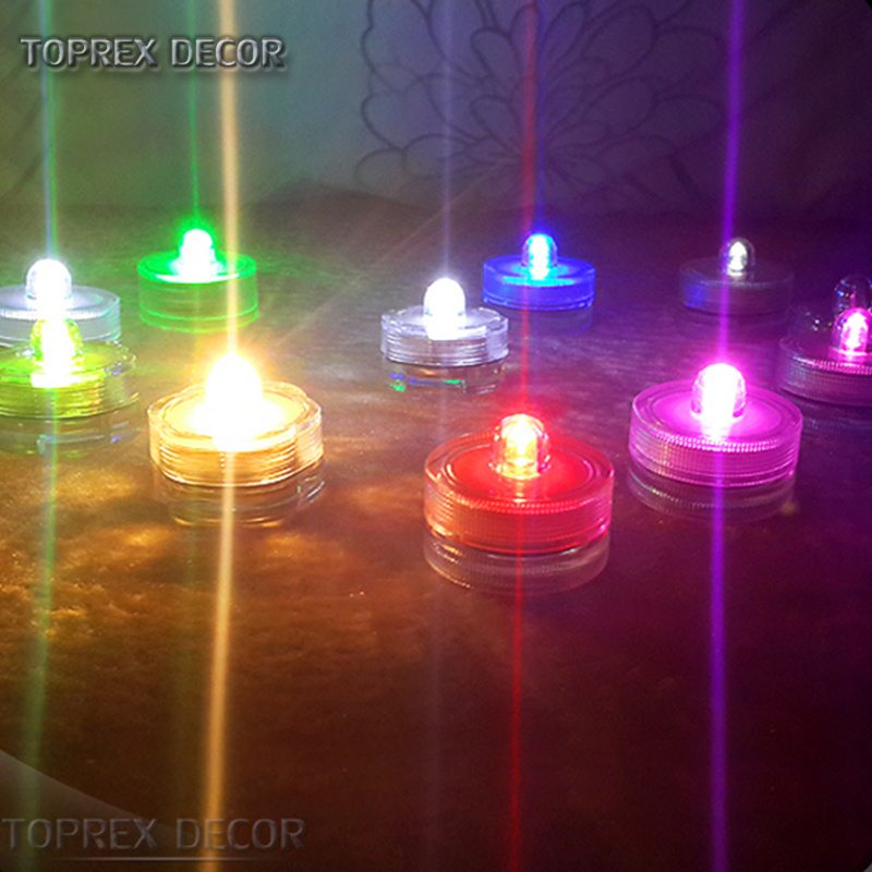 CR2032 Battery Battery Operated  Ip65  Single Mini Led Candle Lights For Festival Decoration