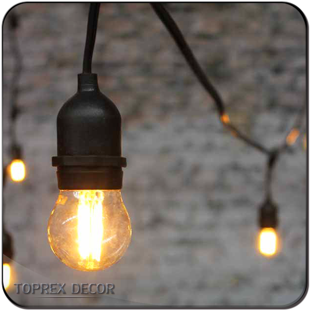 Wholesale Led String Light Hanging Sockets Edison Bulb For Christmas Decorate