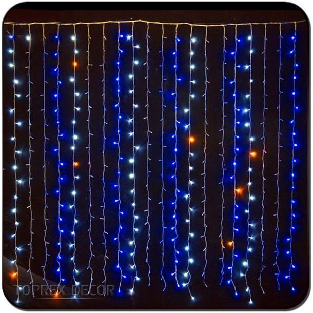 Led Artificial Curtain Lighting Waterfall Light Window Lights For Event Party Decorations Wedding