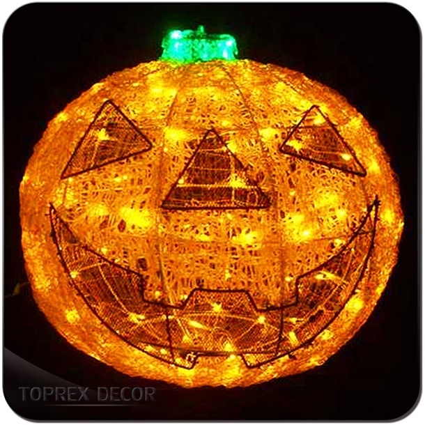 Professional factory pumpkin lantern led lights christmas halloween led lights