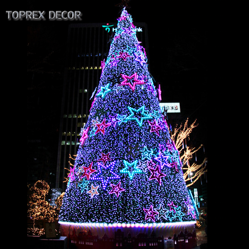 Decoracsi n Navide a Enorme Impermeable Al Aire Libre Luces De Navidad Para Arbol De Navidad Artificial