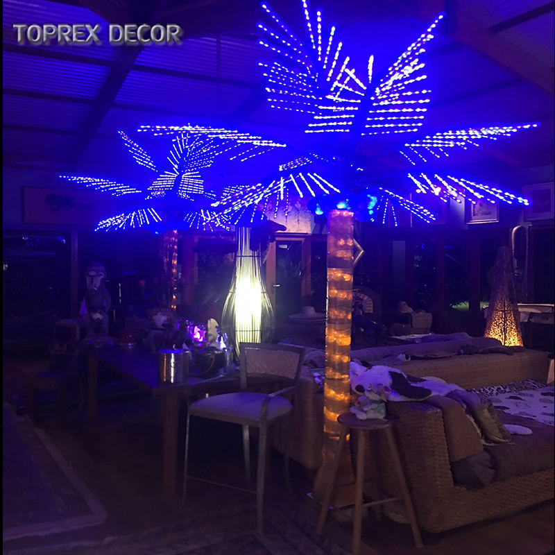 New product 3000LEDs lighted palm trees