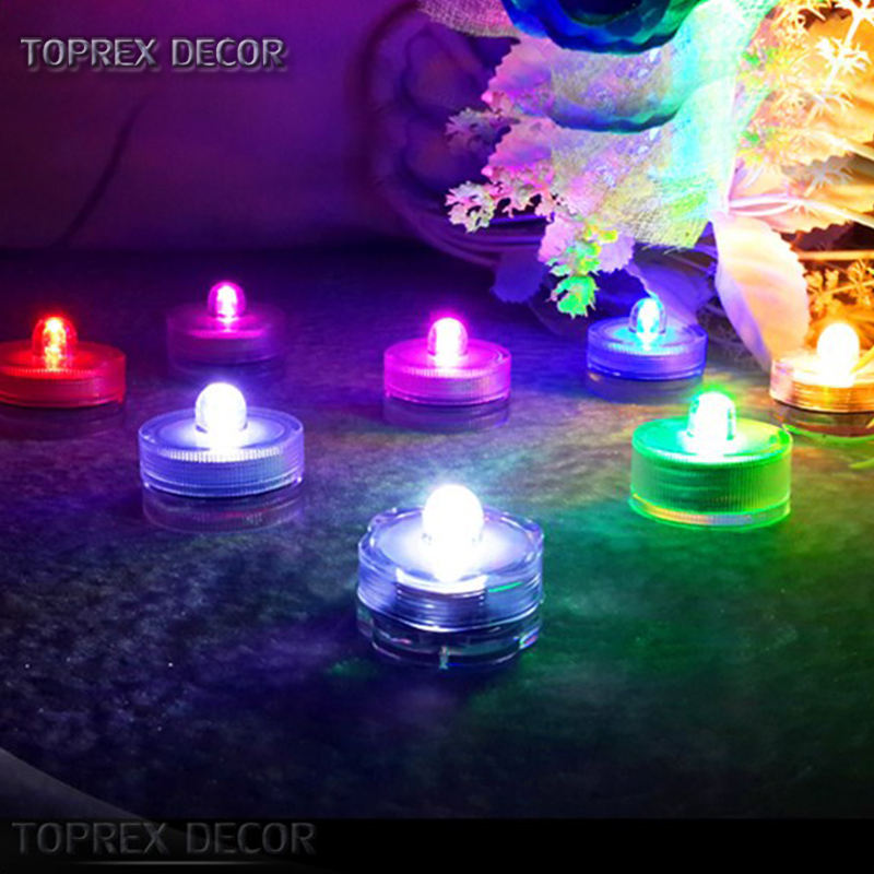 Hot sale colorful christmas led mini candle light