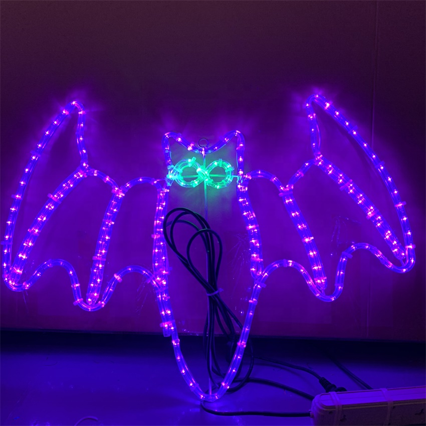 2023 Festive & Party decoration Halloween Pumpkin Ghost Bat led motif lights  Halloween decoration