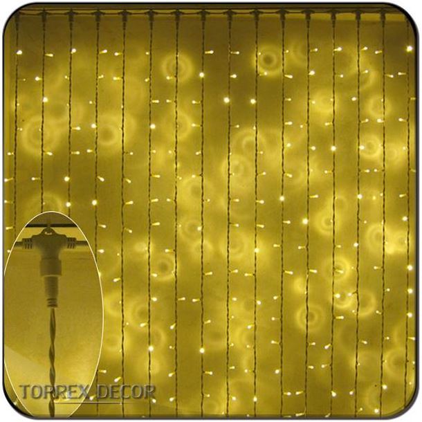 Led Artificial Curtain Lighting Waterfall Light Window Lights For Event Party Decorations Wedding