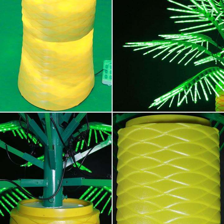 New product 3000LEDs lighted palm trees