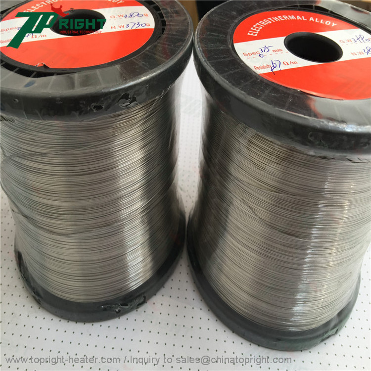 Ferro Chrome Aluminium Heat Resistance Alloy Wire OCr21Al6Nb