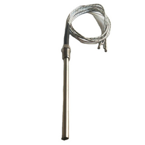 12v 100w 8mm Diameter Cartridge Heater Rod Electric Tube Heater with thermocouple