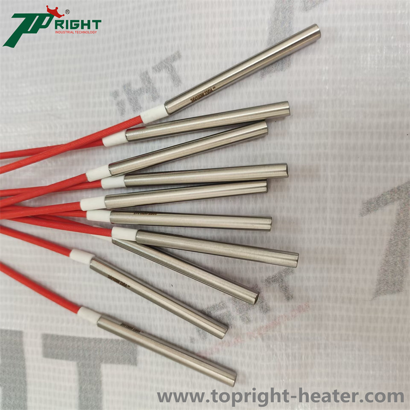 Dia 5mm 6mm 24v 70w Wax Cartridge finger heater igintor resistance heating element with single wire