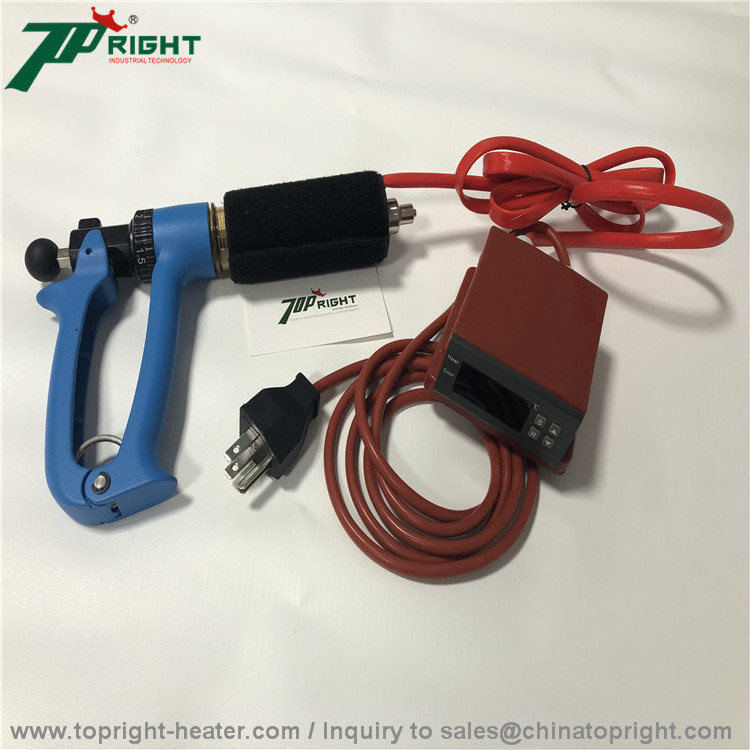 Yancheng Topright 25ml cartridge filler gun with flexible silicone rubber heater