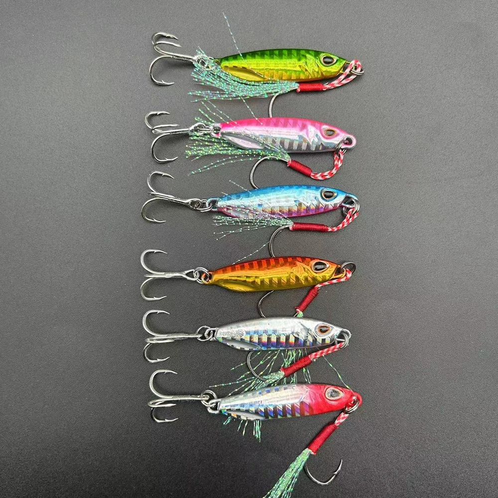 Top Right JIG093 10g~50g Metal Fish Bait Japanese Fishing Jig Jigging Lure Deep Sea Fishing Lures Metal Artificial Baits