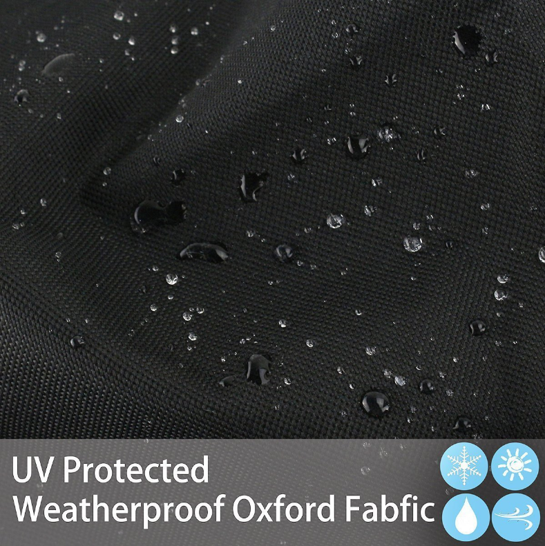 Heavy Duty Rip-Proof , UV & Water-Resistant Oxford BBQ Grill Cover