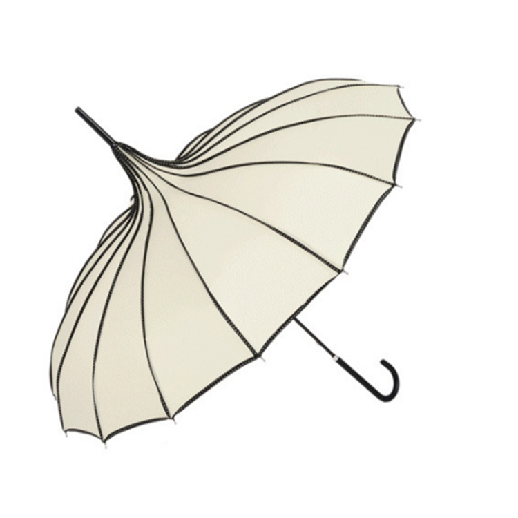 Customized fashion Pagoda Peak Old-Fashionable Ingenuity Umbrella Parasol for wedding