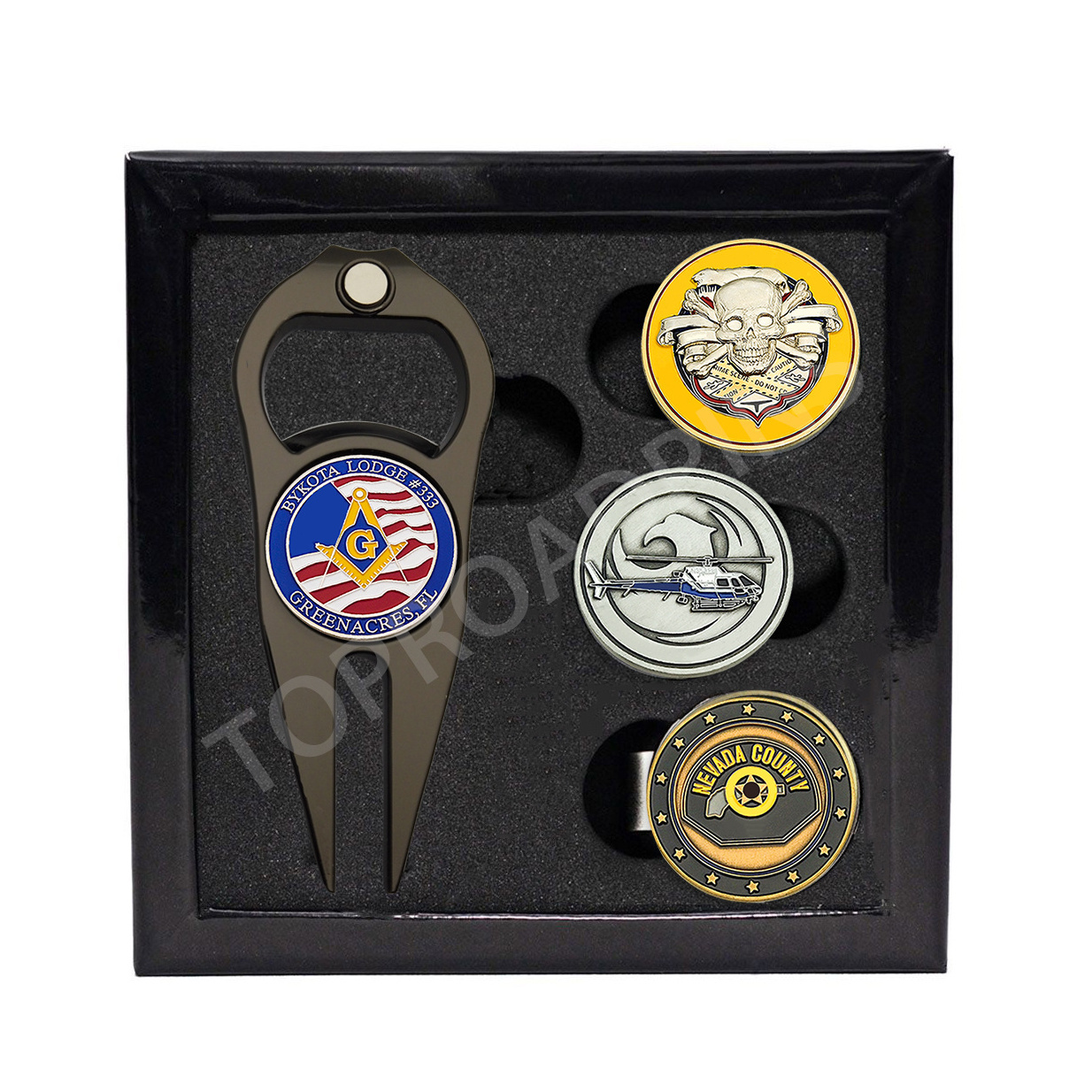 Custom Golf Divot Tool Hat Clip Poker Chip With Magnet  Ball Marker Golf Ball Marker Custom Logo Blank Magnetic Golf Ball Marker