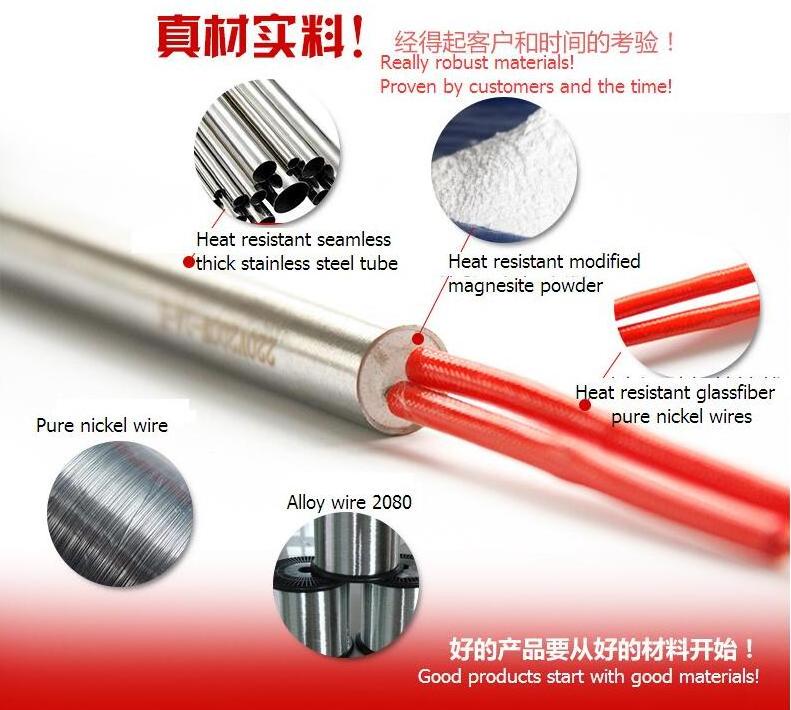 Stainless Steel Cartridge Heaters