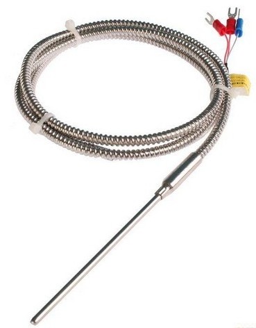 K, J Type Thermocouple with high temperature glass fibre wires