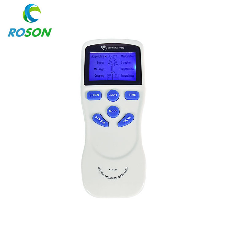 Physical Therapy Intelligent 8 Modes Portable Electric Pulse TENS Machine Mini EMS Neck Massager