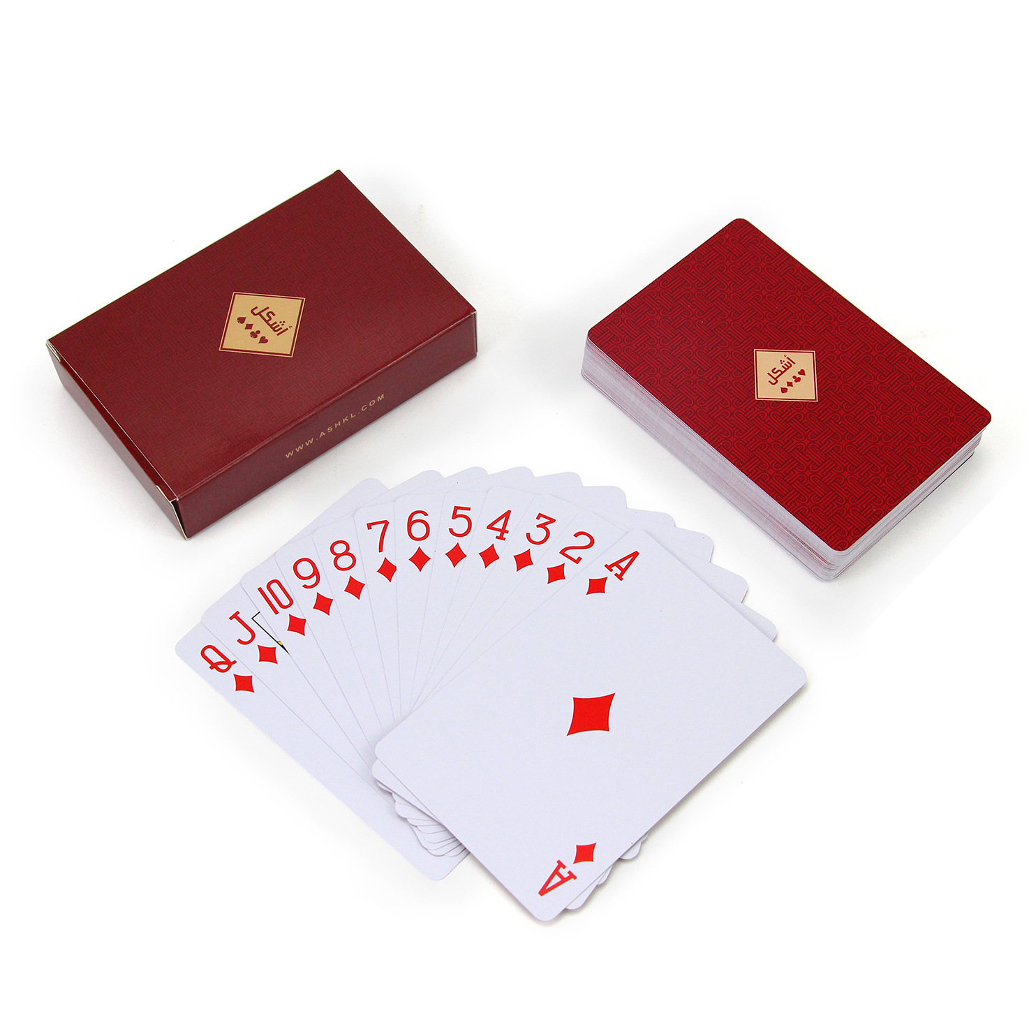 Cheap Custom Print Poker Deck Pvc Poker Cards 100% Waterproof Playing Cards Baloot Card