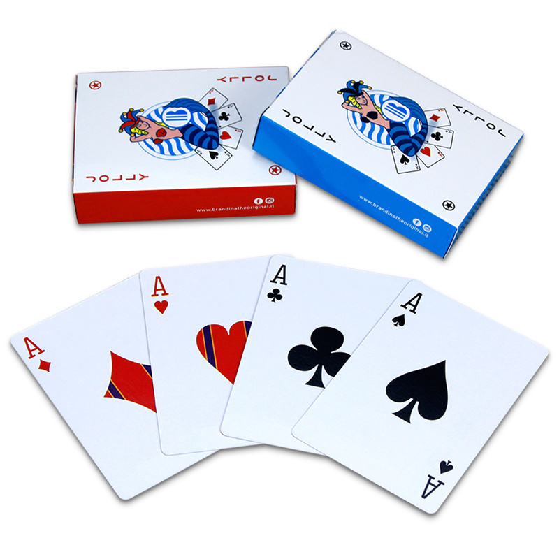 Black White Blue Core Paper Poker card Play card Casino Advertising Promotion Souvenir Custom Poker U.S. Paper Playing Cards