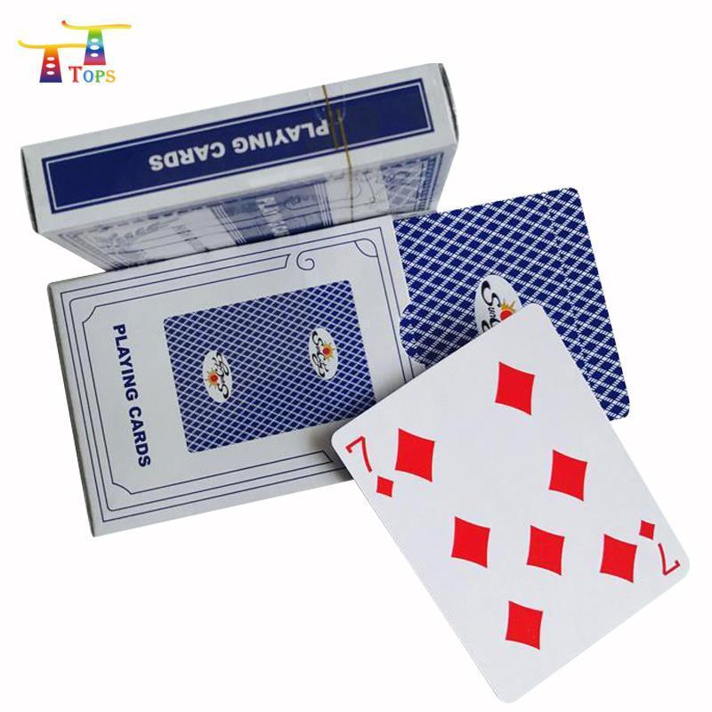 factory custom cheat 300gsm black core paper playing game card  game poker playing cards