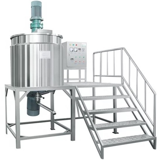 Liquid Filling Machine With Heater And Mixer 1000l Liquid Beverage Juice Liquid Mixing Tank