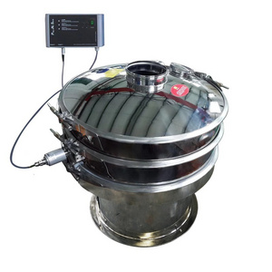 high frequency 200 mesh wheat flour rotary circular sieve shaker vibrating screen sieve machine