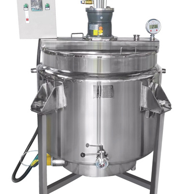 Liquid Filling Machine With Heater And Mixer 1000l Liquid Beverage Juice Liquid Mixing Tank